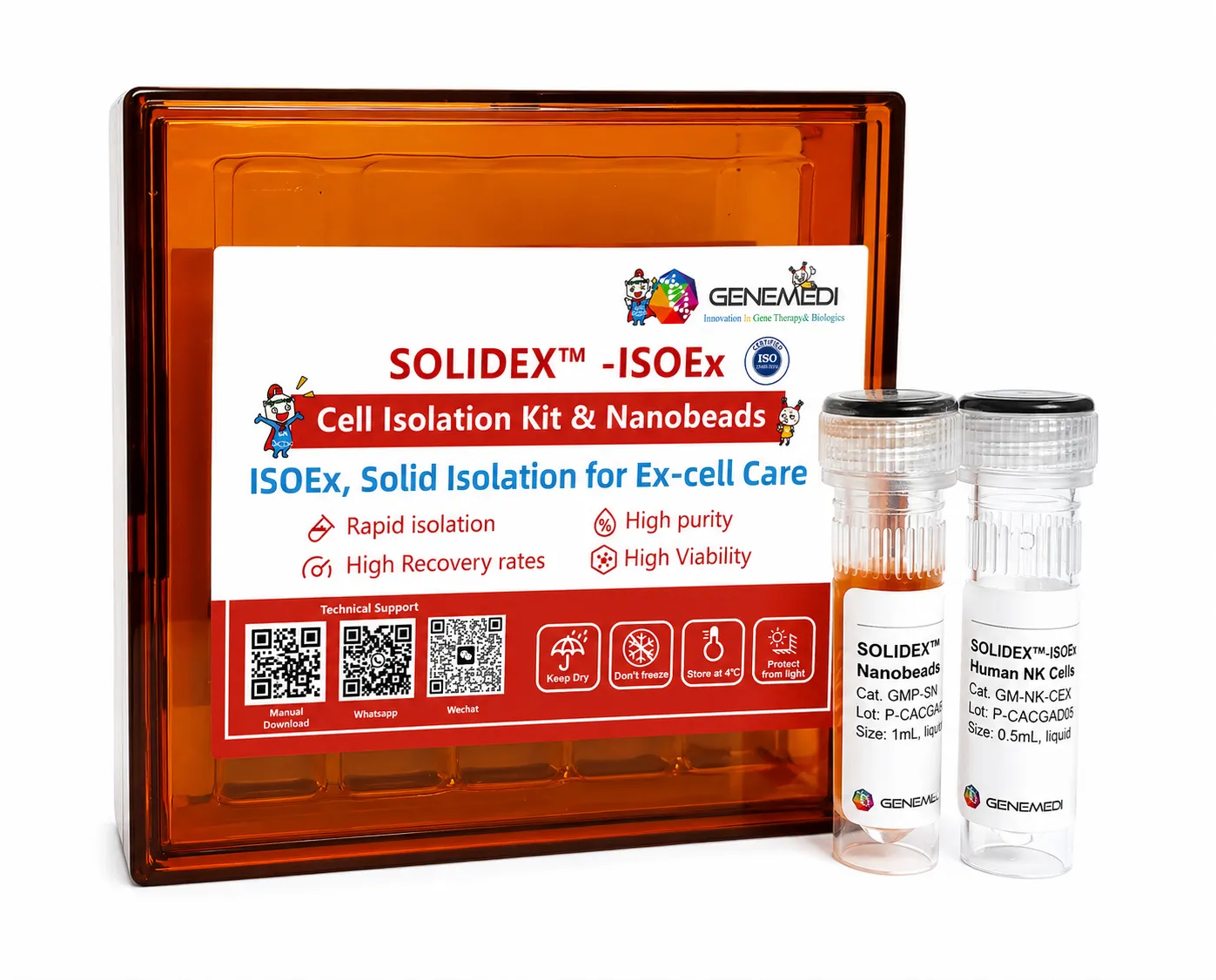 SOLIDEX&reg;-ISOEx Untouched Mouse CD4+ T 细胞分离试剂盒 （无柱式）